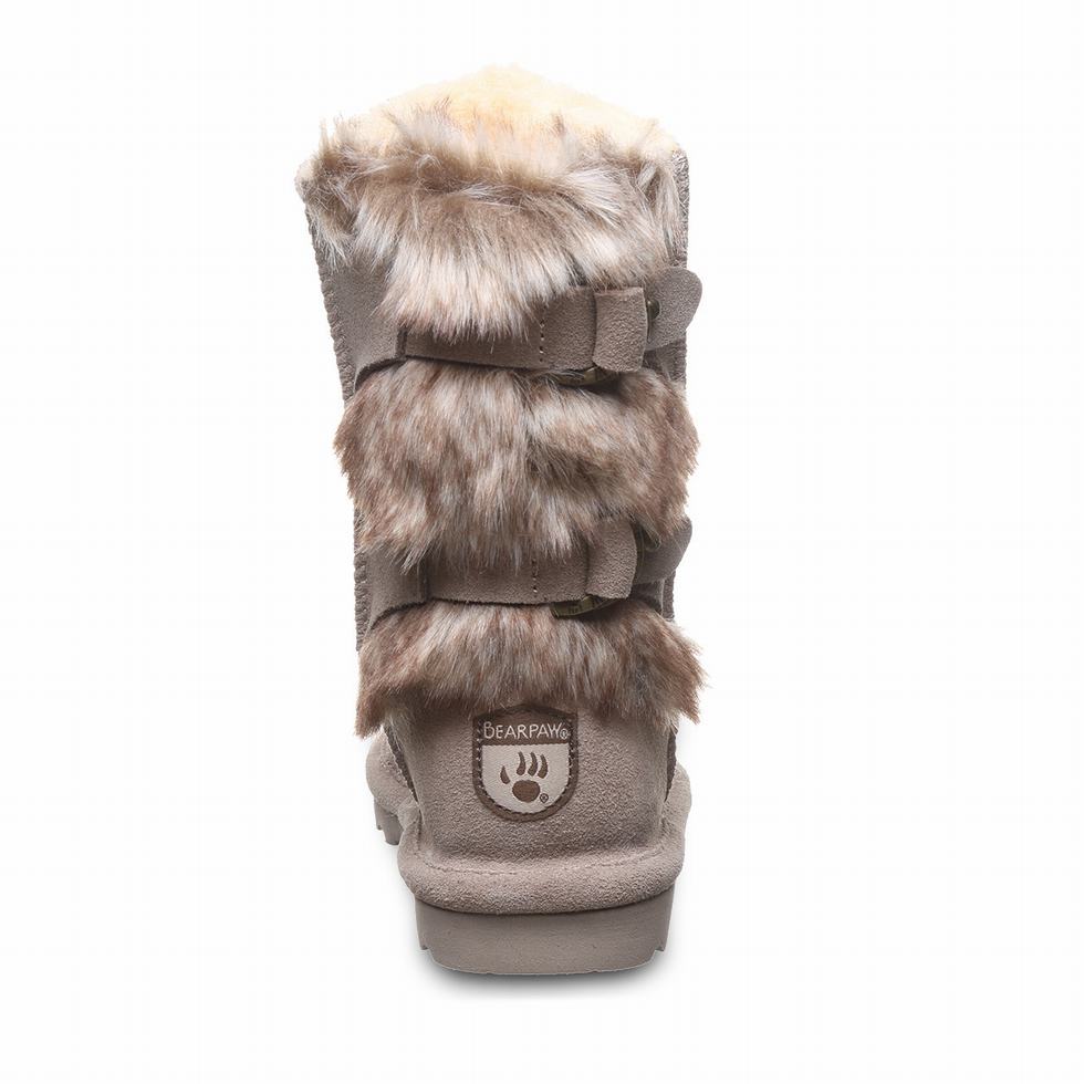 Bearpaw Eloise Youth Stiefel Kinder Grau | MBS5433FJ