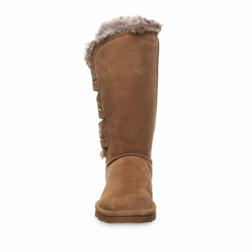 Bearpaw Emery Stiefel Damen Braun | SYB6964JD