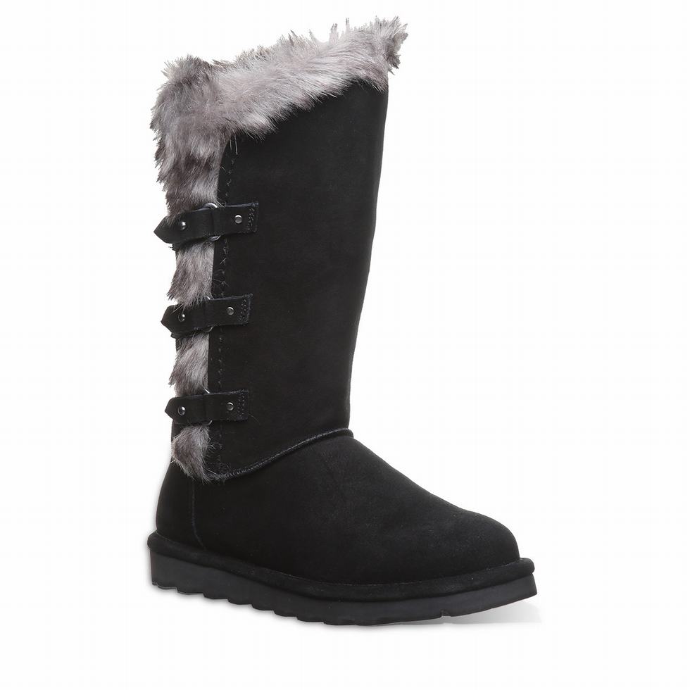 Bearpaw Emery Stiefel Damen Schwarz | AZP6657SR