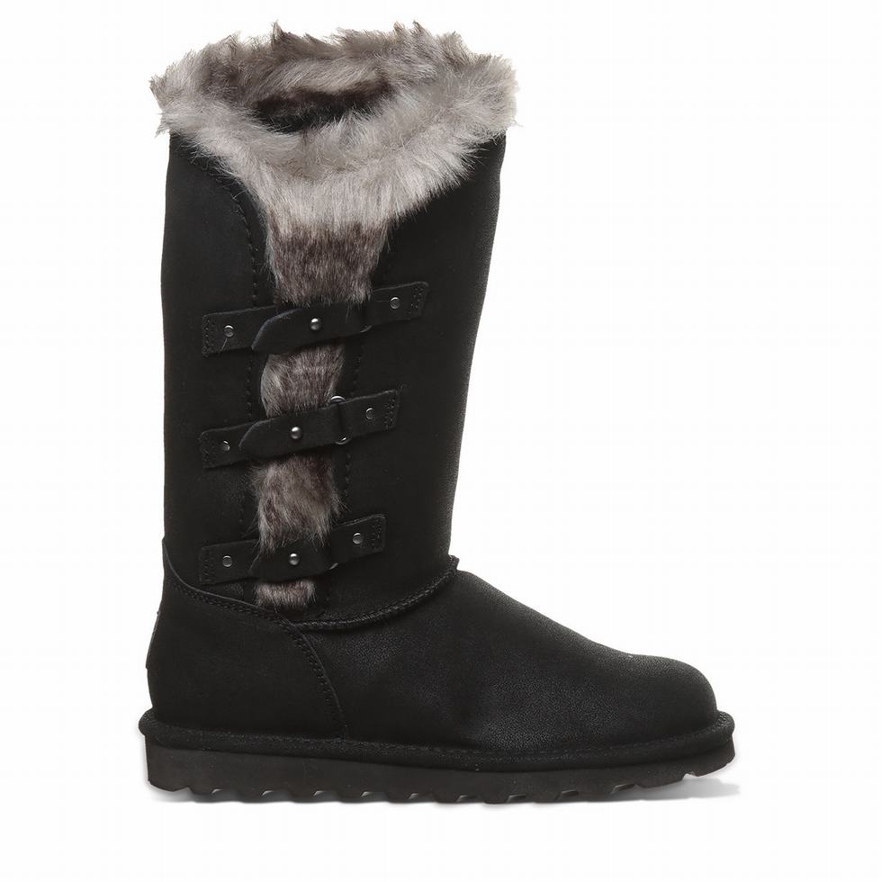 Bearpaw Emery Stiefel Damen Schwarz | HMZ6045IV