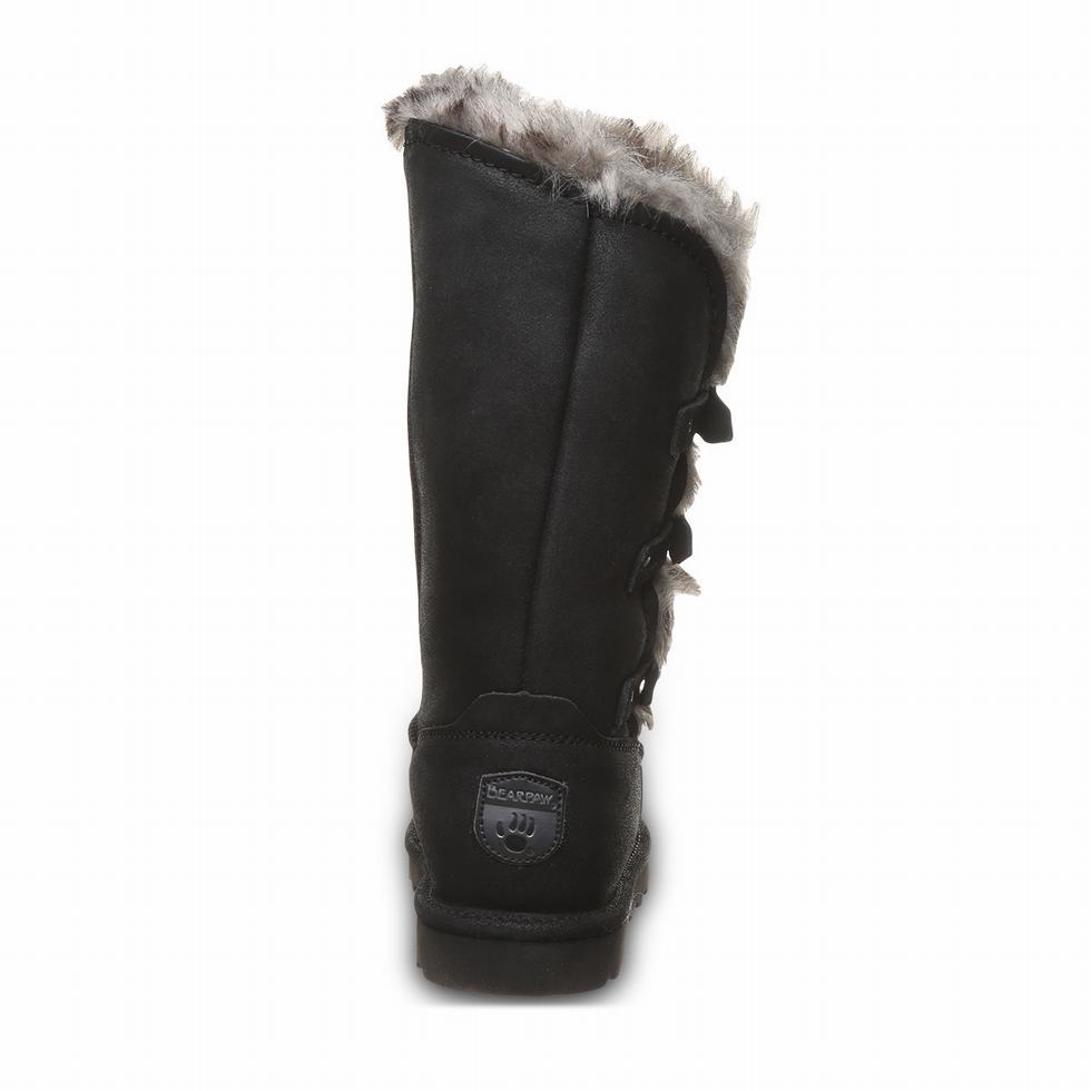 Bearpaw Emery Stiefel Damen Schwarz | HMZ6045IV