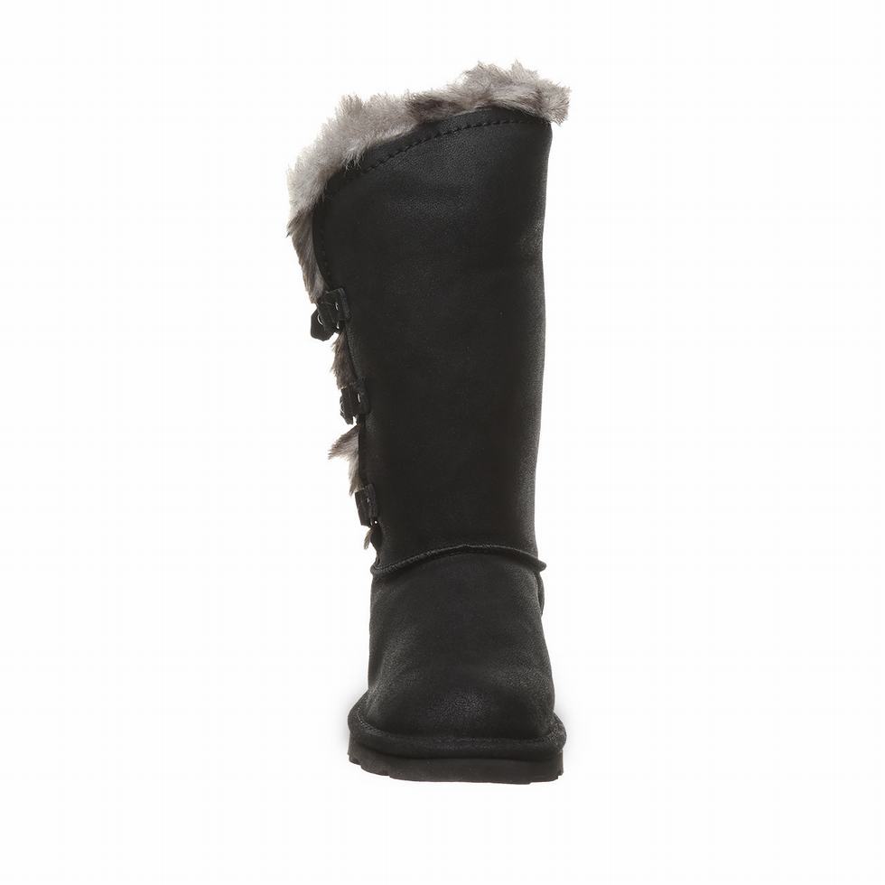 Bearpaw Emery Stiefel Damen Schwarz | HMZ6045IV