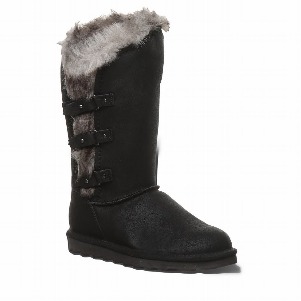 Bearpaw Emery Stiefel Damen Schwarz | HMZ6045IV