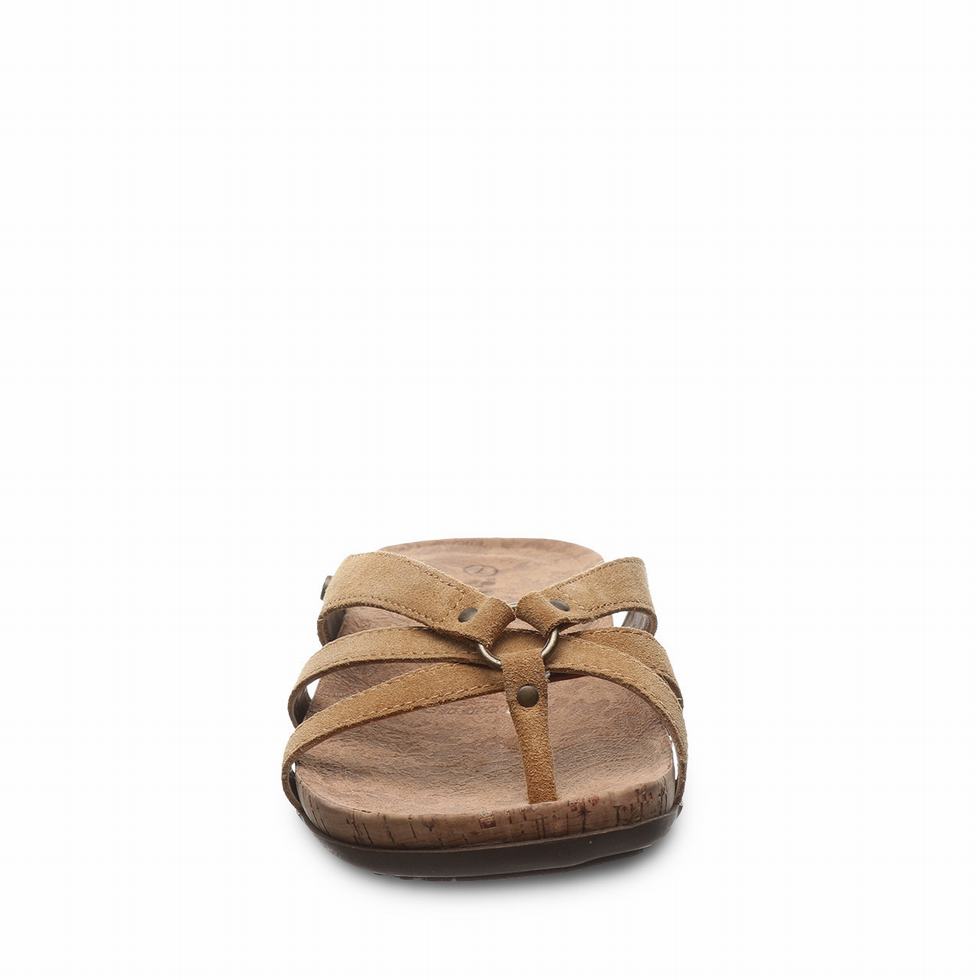 Bearpaw Fawn Sandalen Damen Braun | LOX3420OE