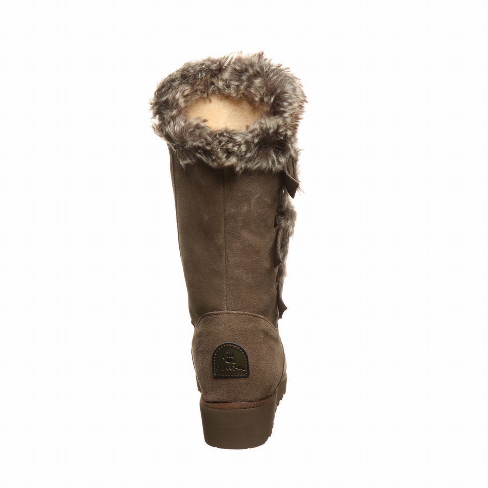 Bearpaw Genevieve Stiefel Damen Braun | TLI462UH