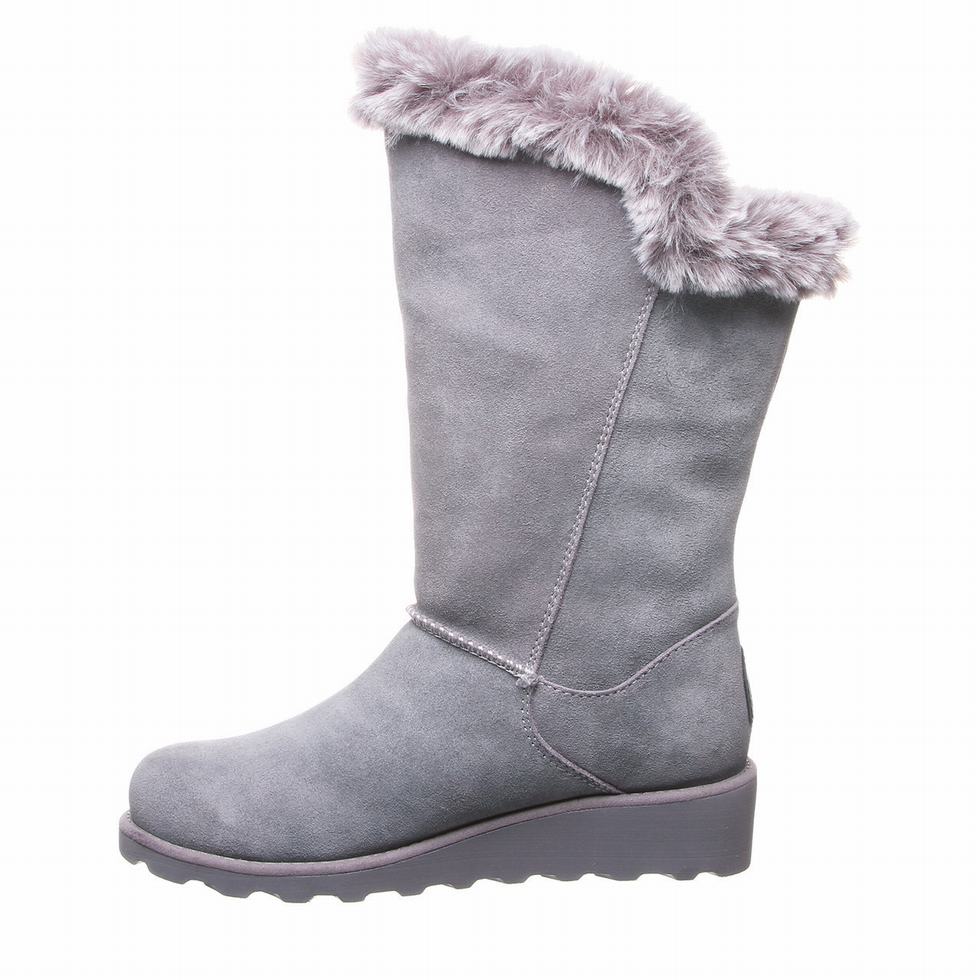 Bearpaw Genevieve Stiefel Damen Grau | TIK5146IP