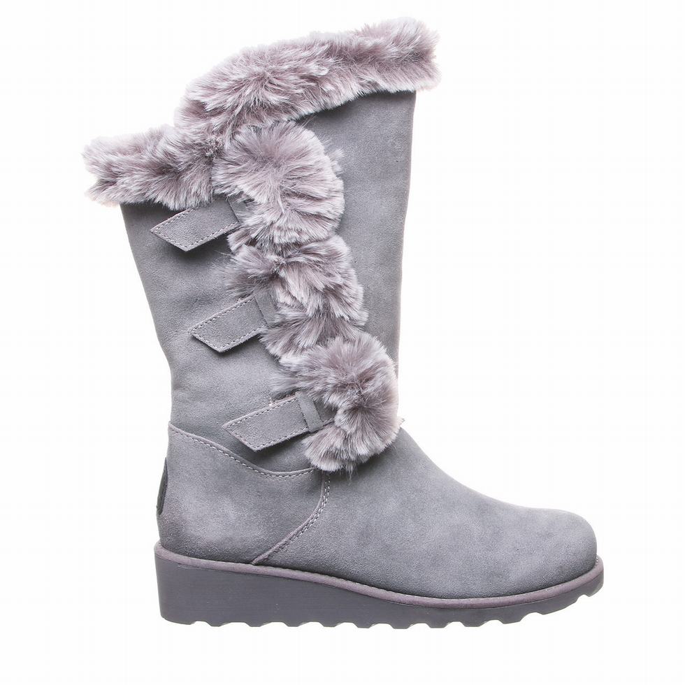 Bearpaw Genevieve Stiefel Damen Grau | TIK5146IP