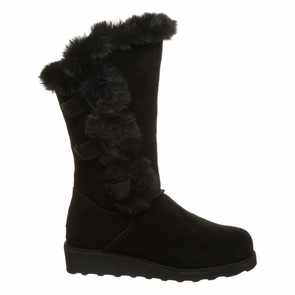 Bearpaw Genevieve Stiefel Damen Schwarz | PML9139PZ