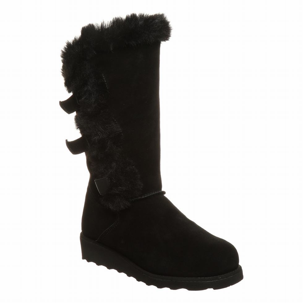 Bearpaw Genevieve Stiefel Damen Schwarz | PML9139PZ