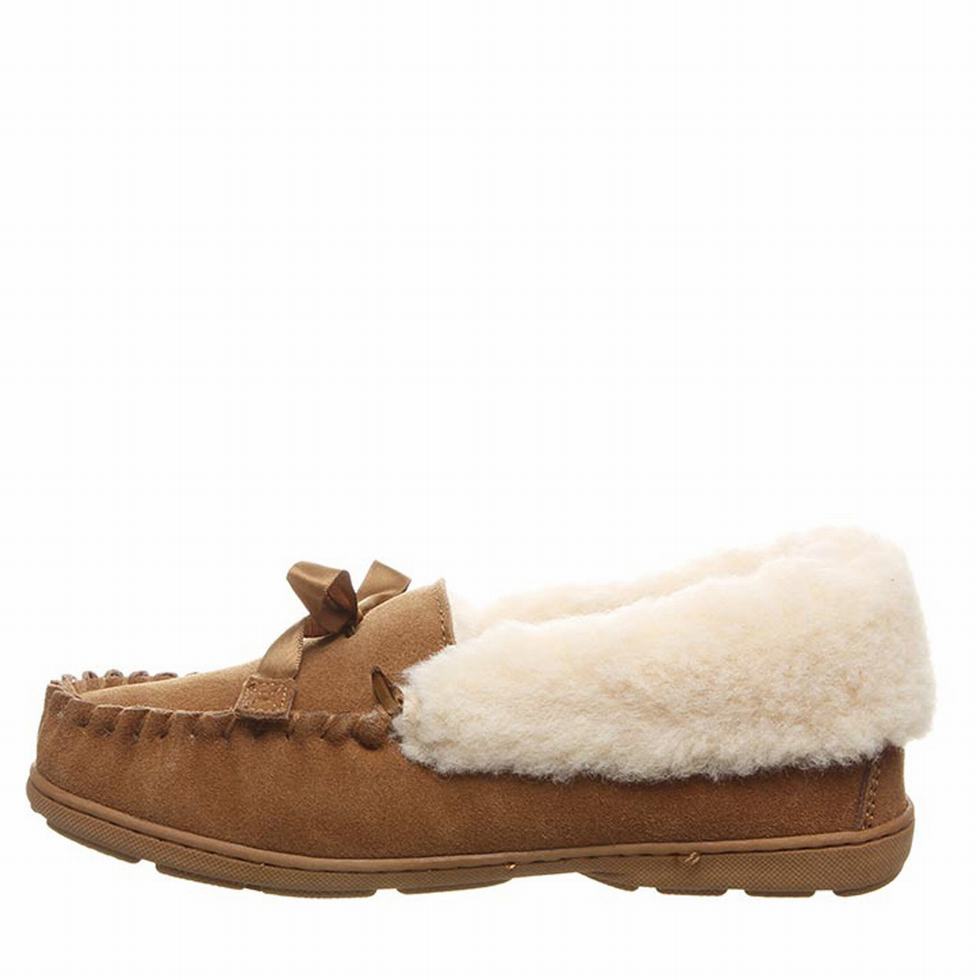 Bearpaw Indio Hausschuhe Damen Braun | RDV7161TE