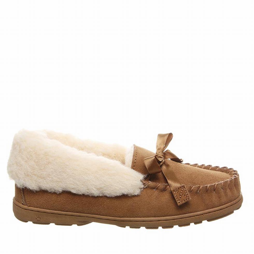 Bearpaw Indio Hausschuhe Damen Braun | RDV7161TE