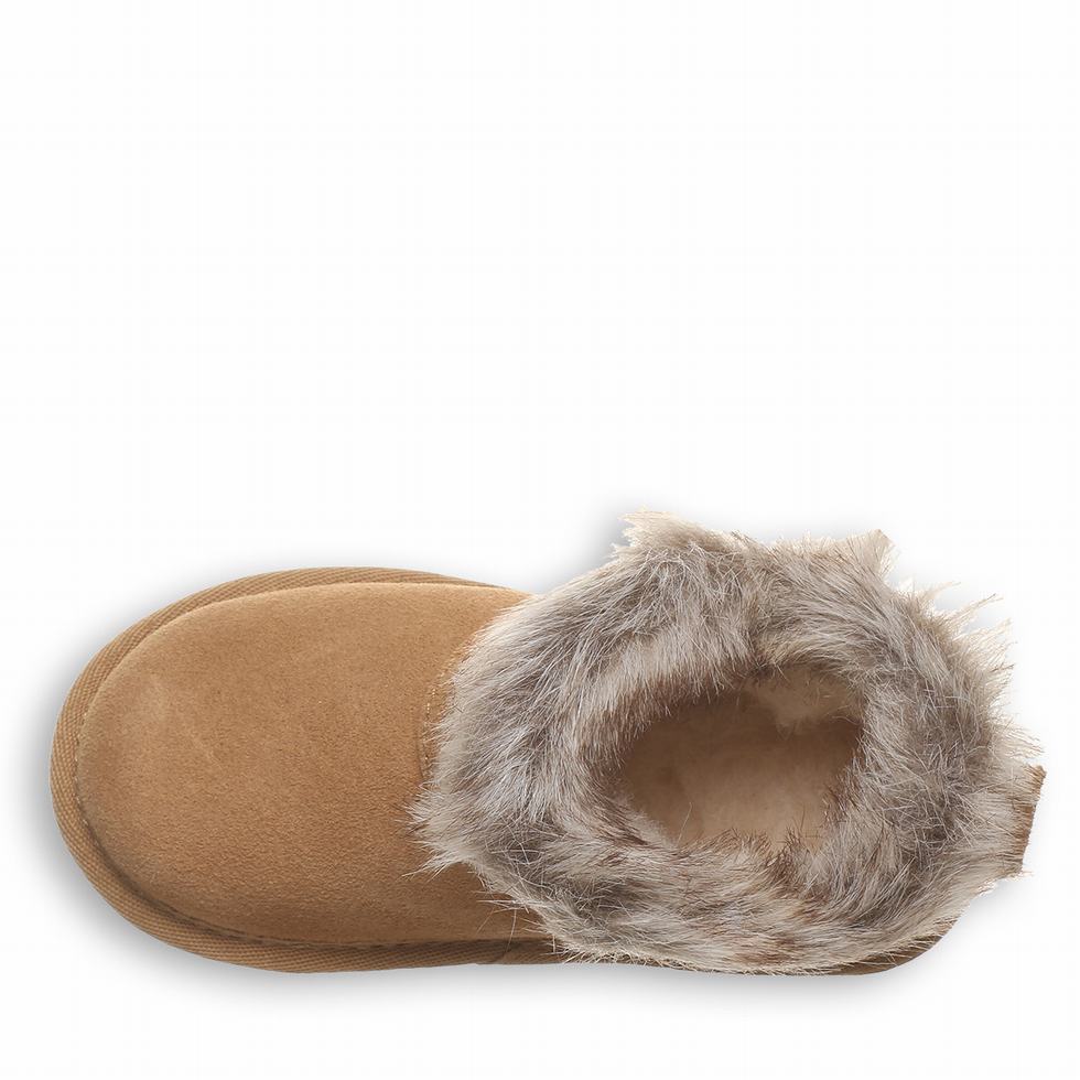 Bearpaw Jasmine Toddler Stiefel Kinder Braun | KHX10045YM