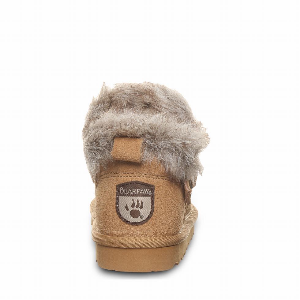 Bearpaw Jasmine Toddler Stiefel Kinder Braun | KHX10045YM