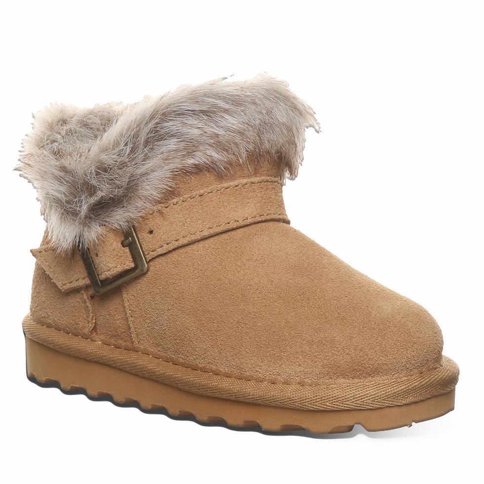 Bearpaw Jasmine Toddler Stiefel Kinder Braun | KHX10045YM