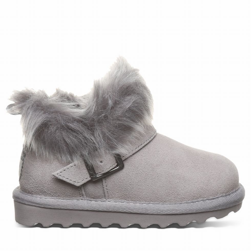 Bearpaw Jasmine Toddler Stiefel Kinder Grau | OMR5133JG