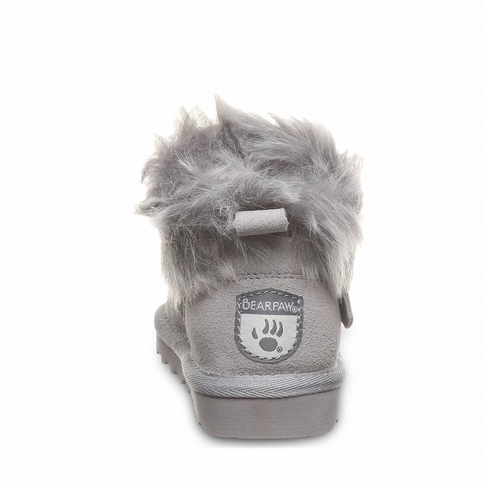 Bearpaw Jasmine Toddler Stiefel Kinder Grau | OMR5133JG