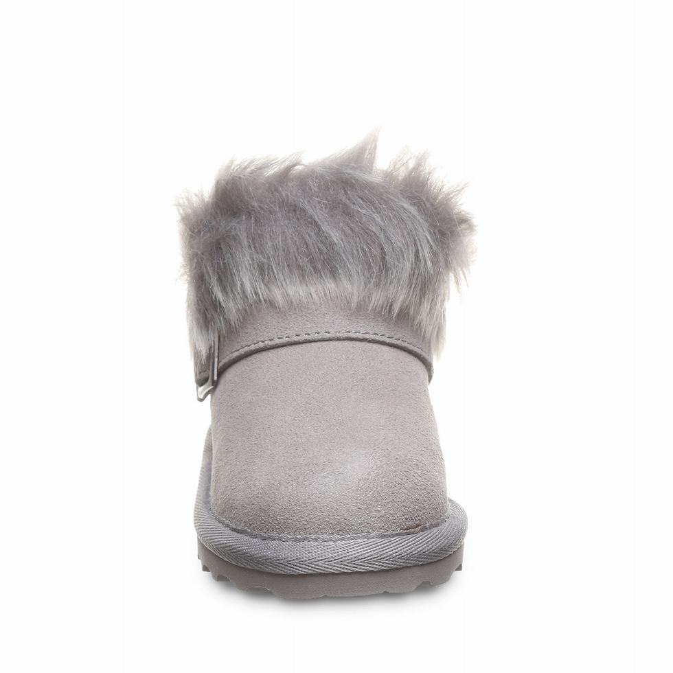 Bearpaw Jasmine Toddler Stiefel Kinder Grau | OMR5133JG