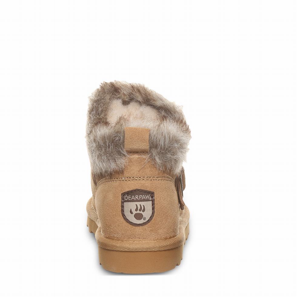 Bearpaw Jasmine Youth Stiefel Kinder Braun | MDD702SL