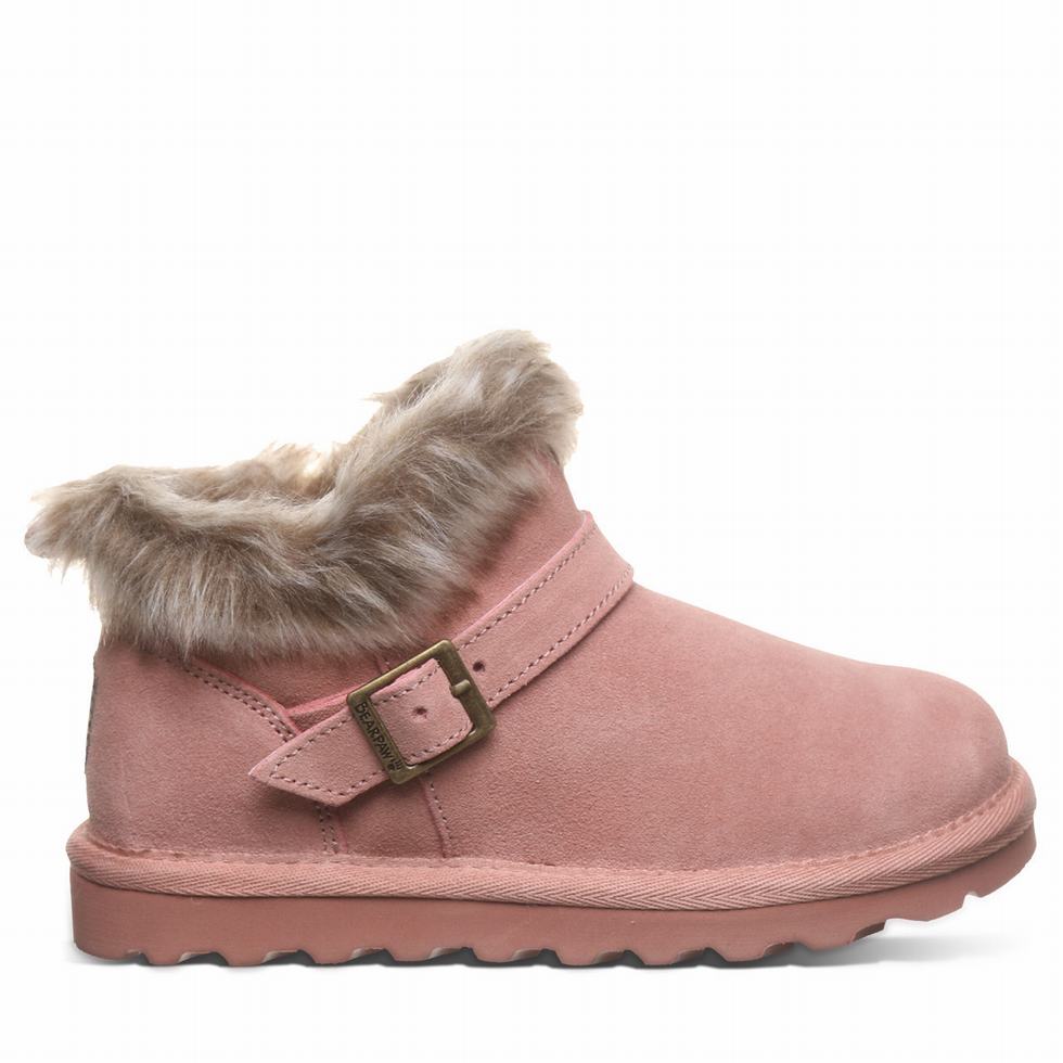 Bearpaw Jasmine Youth Stiefel Kinder Rosa | KVE1551BM