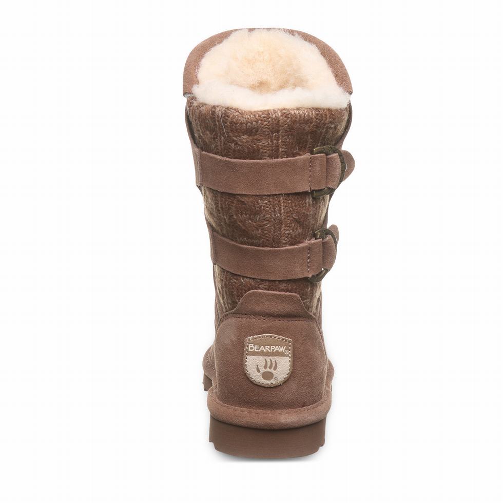 Bearpaw Jenni Stiefel Damen Braun | DLG9168CD