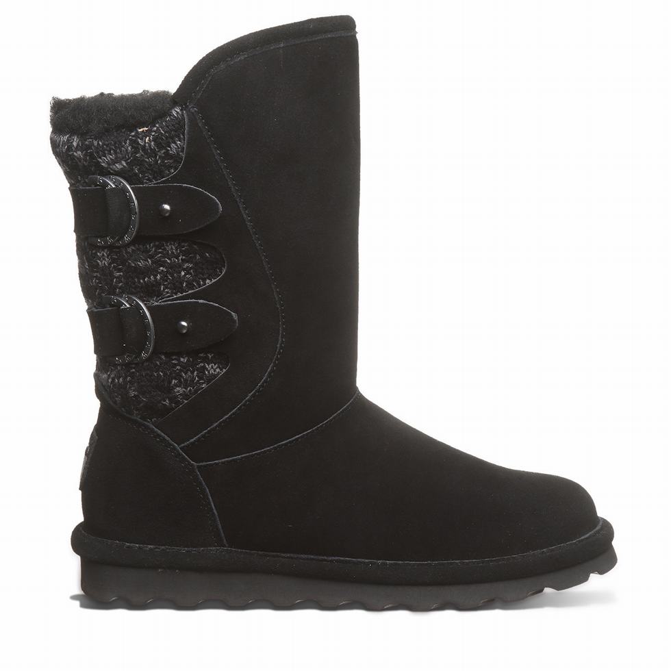 Bearpaw Jenni Stiefel Damen Schwarz | RIN1474QF