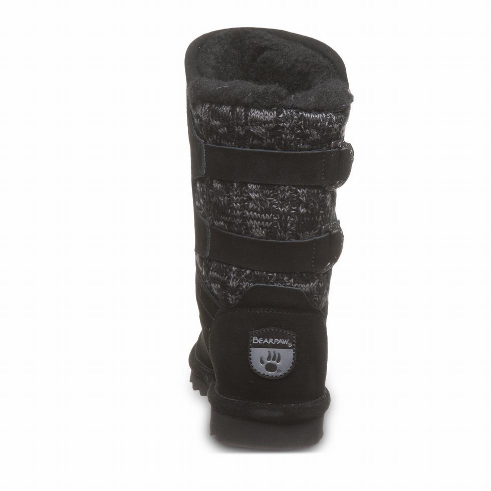 Bearpaw Jenni Stiefel Damen Schwarz | RIN1474QF