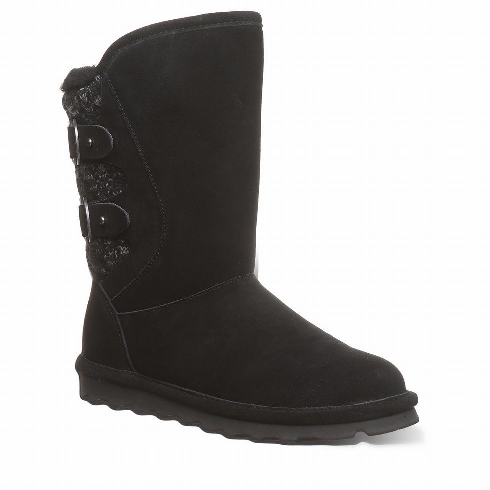 Bearpaw Jenni Stiefel Damen Schwarz | RIN1474QF