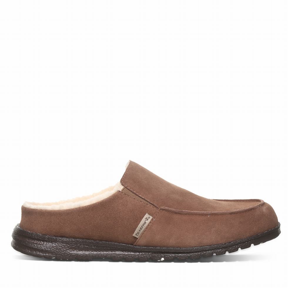 Bearpaw Joel Hausschuhe Herren Braun | GHR3181VN