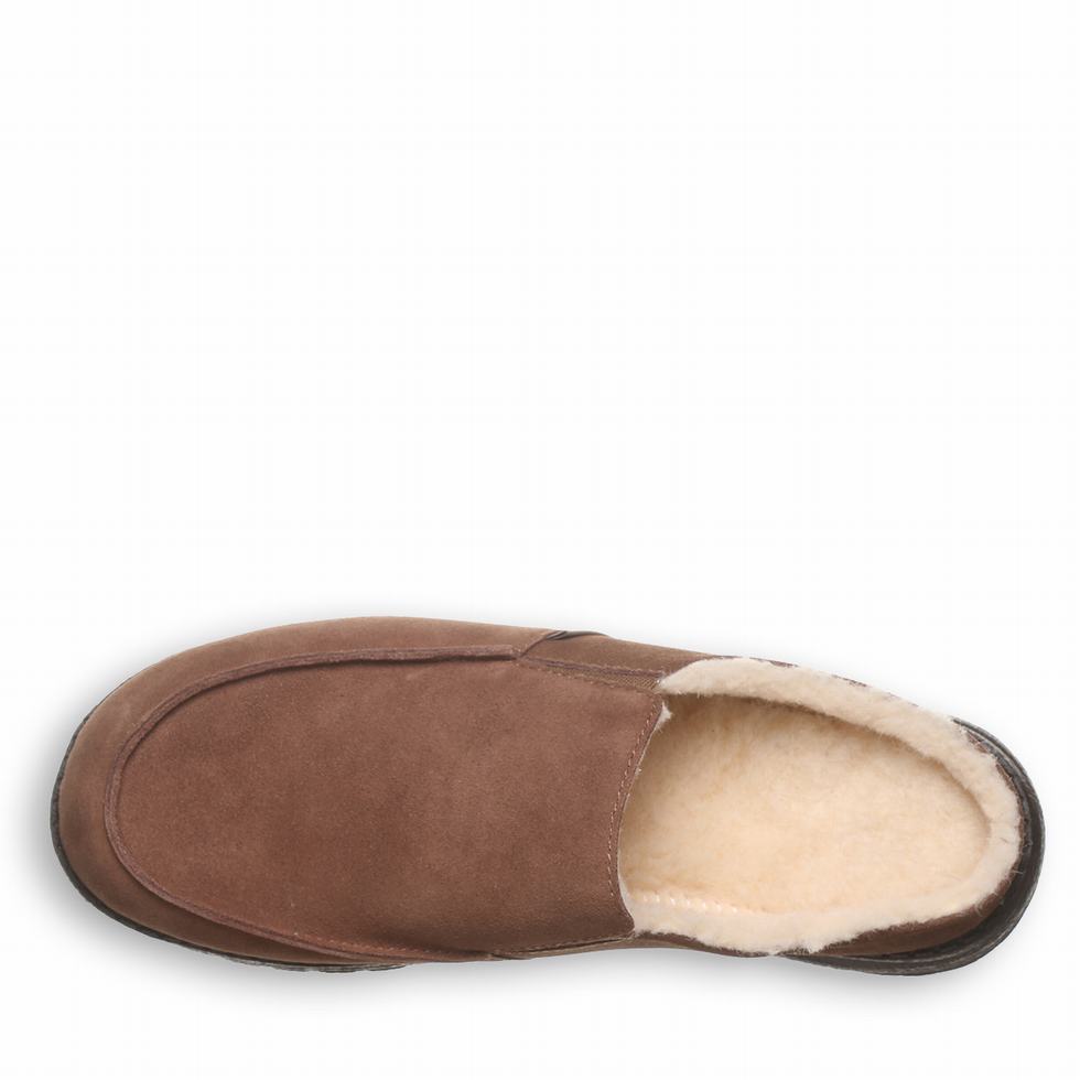 Bearpaw Joel Hausschuhe Herren Braun | GHR3181VN