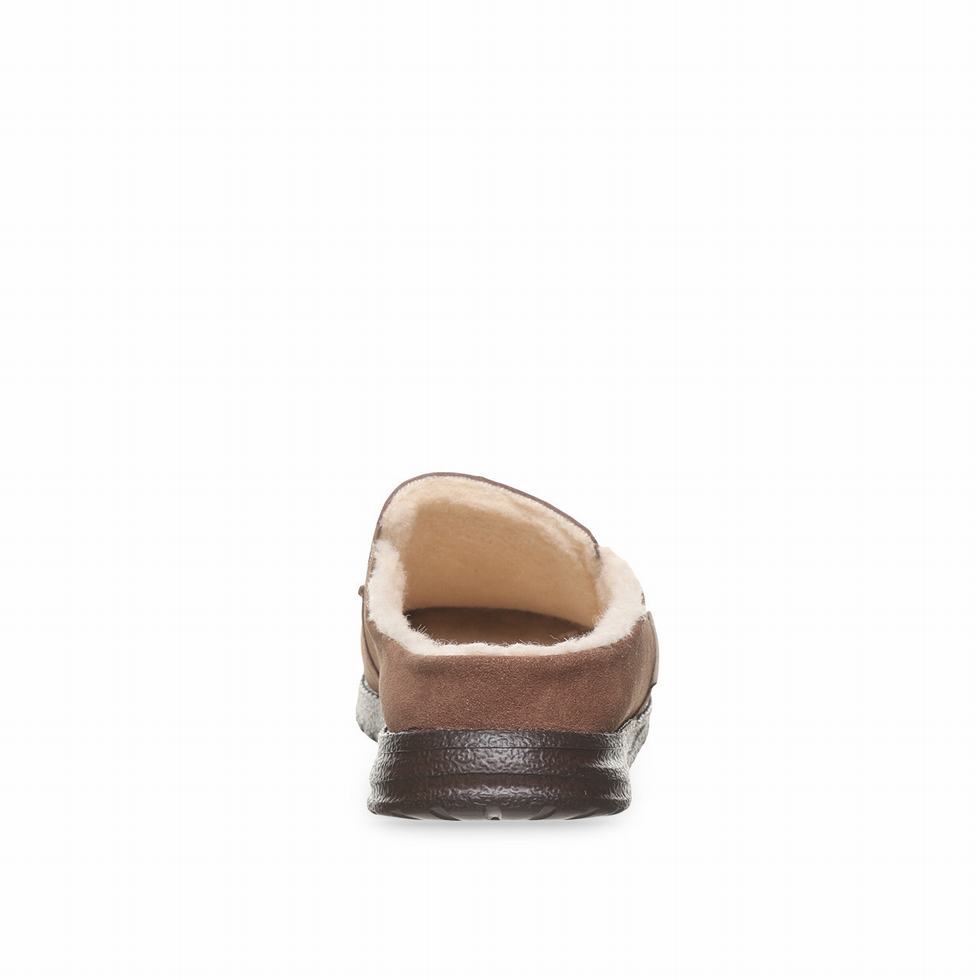 Bearpaw Joel Hausschuhe Herren Braun | GHR3181VN