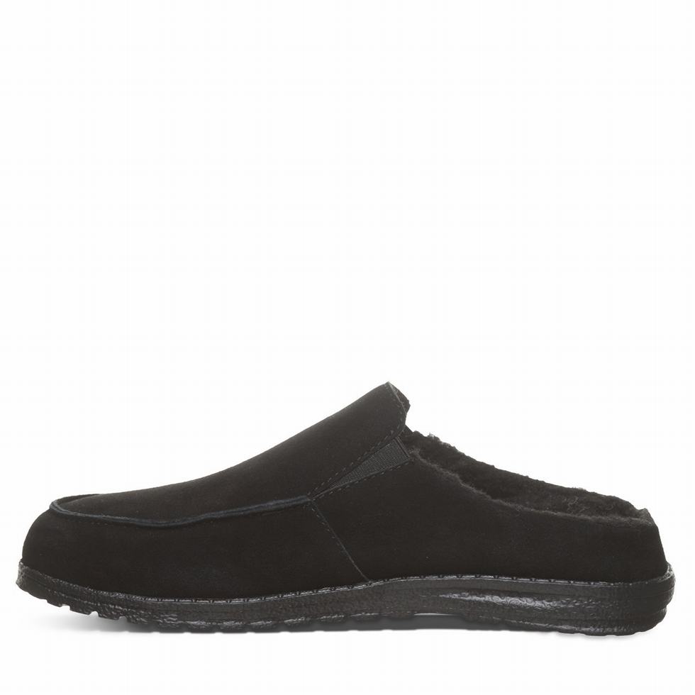 Bearpaw Joel Hausschuhe Herren Schwarz | DLT3559VG