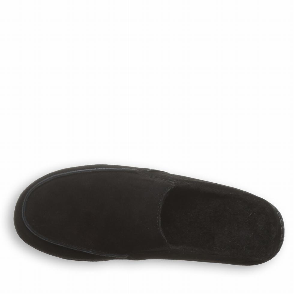 Bearpaw Joel Hausschuhe Herren Schwarz | DLT3559VG