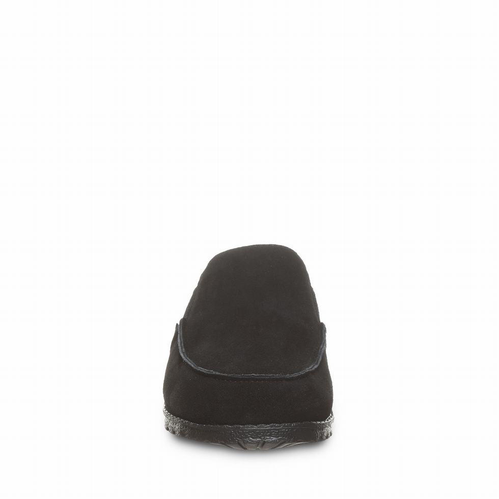 Bearpaw Joel Hausschuhe Herren Schwarz | DLT3559VG