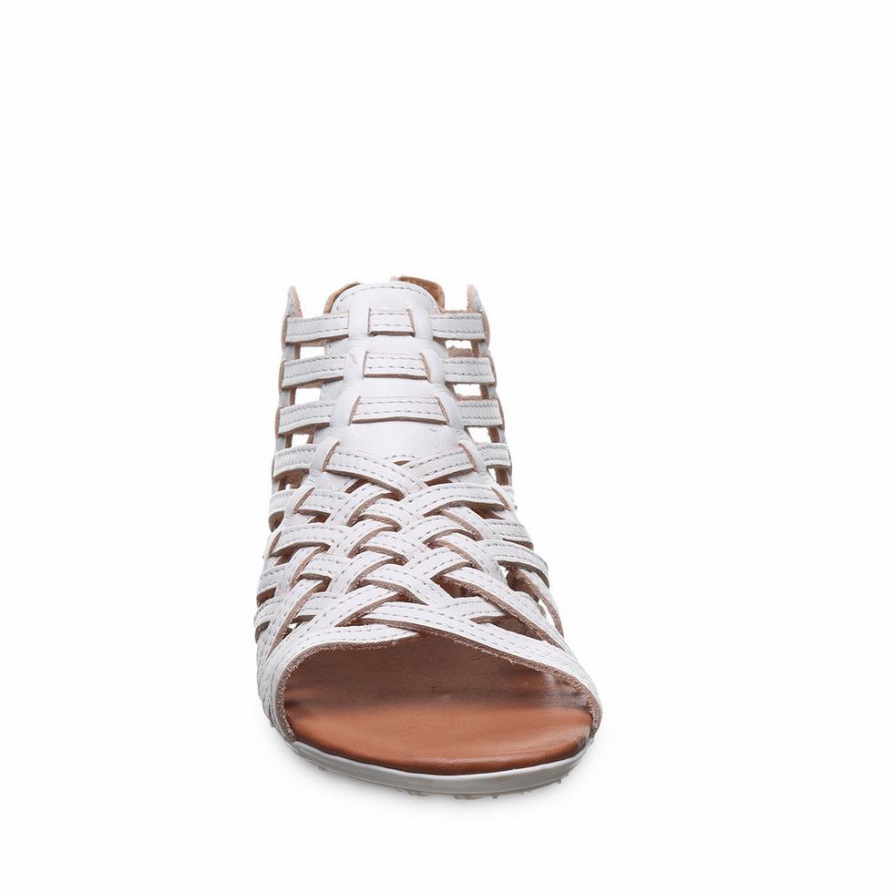 Bearpaw Juanita Sandalen Damen Weiß | LLM5710CK