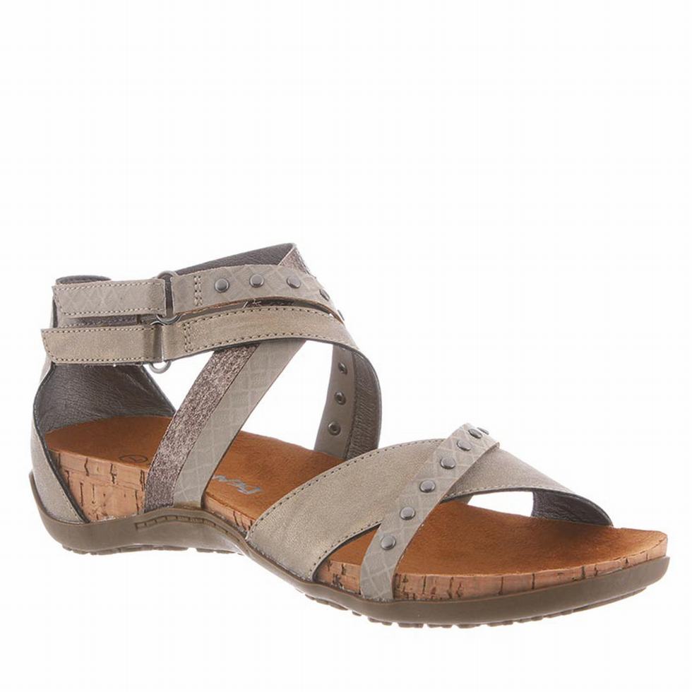 Bearpaw Julianna II Sandalen Damen Grau | HIO2949MU