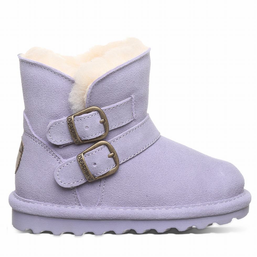 Bearpaw Katya Toddler Stiefel Kinder Lila | CKJ619VR