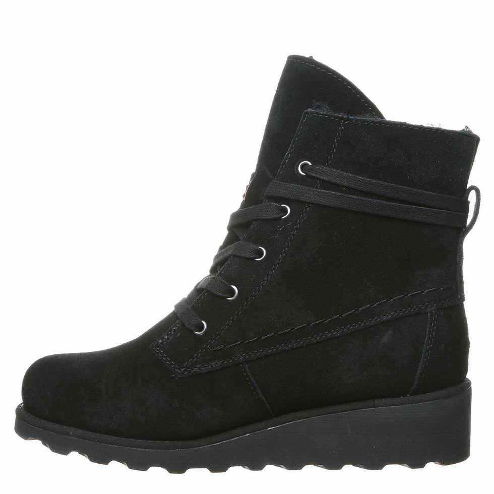 Bearpaw Krista Stiefel Damen Schwarz | ZUP3884LI