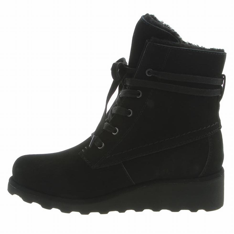 Bearpaw Krista Wide Stiefel Damen Schwarz | SCI3082SD