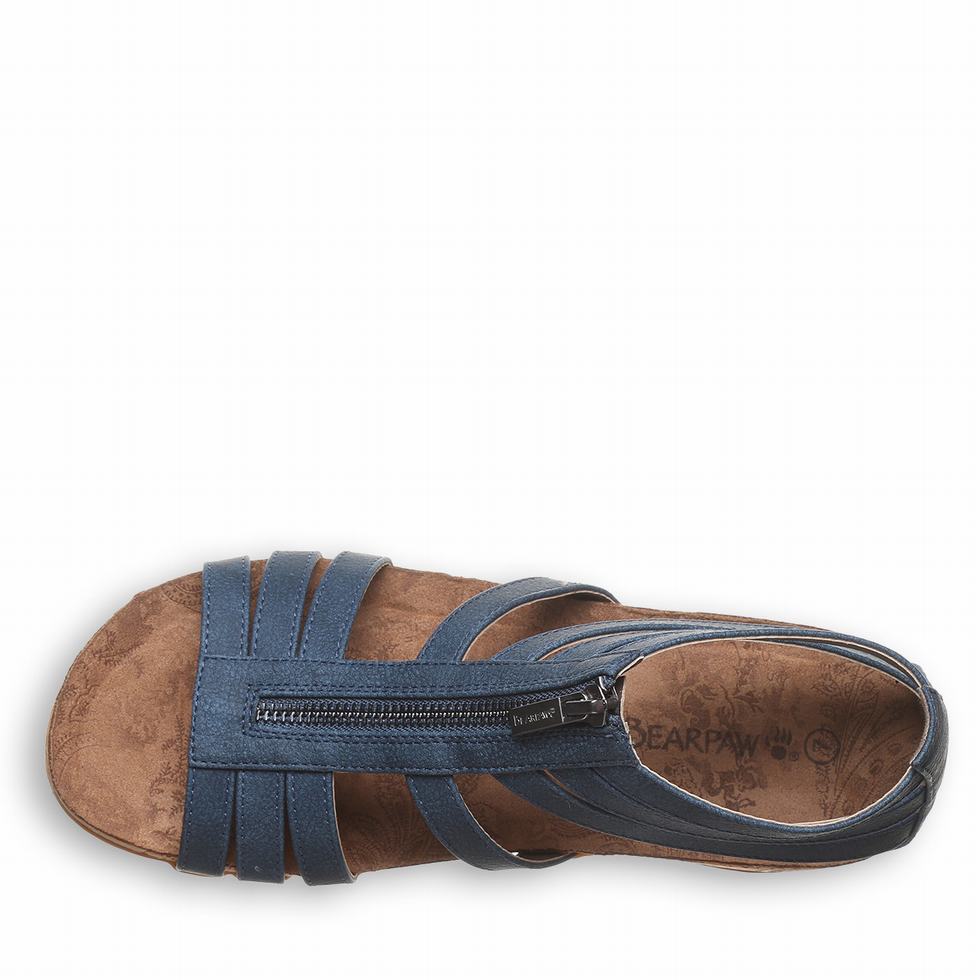 Bearpaw Layla II Sandalen Damen Blau | AJA419SK