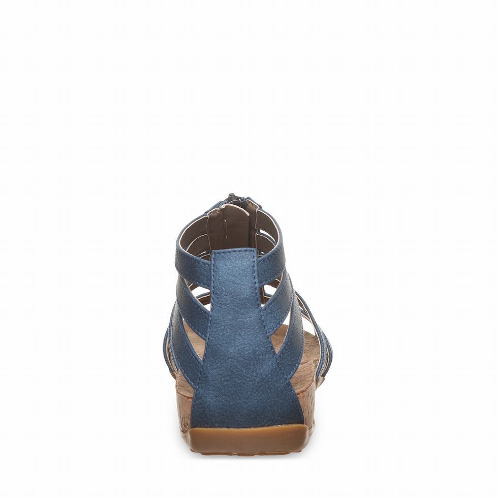 Bearpaw Layla II Sandalen Damen Blau | AJA419SK