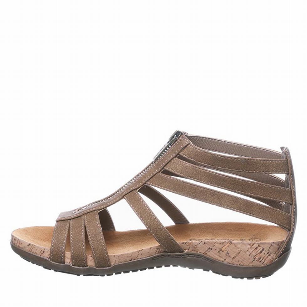 Bearpaw Layla II Sandalen Damen Braun | WJX3140IA