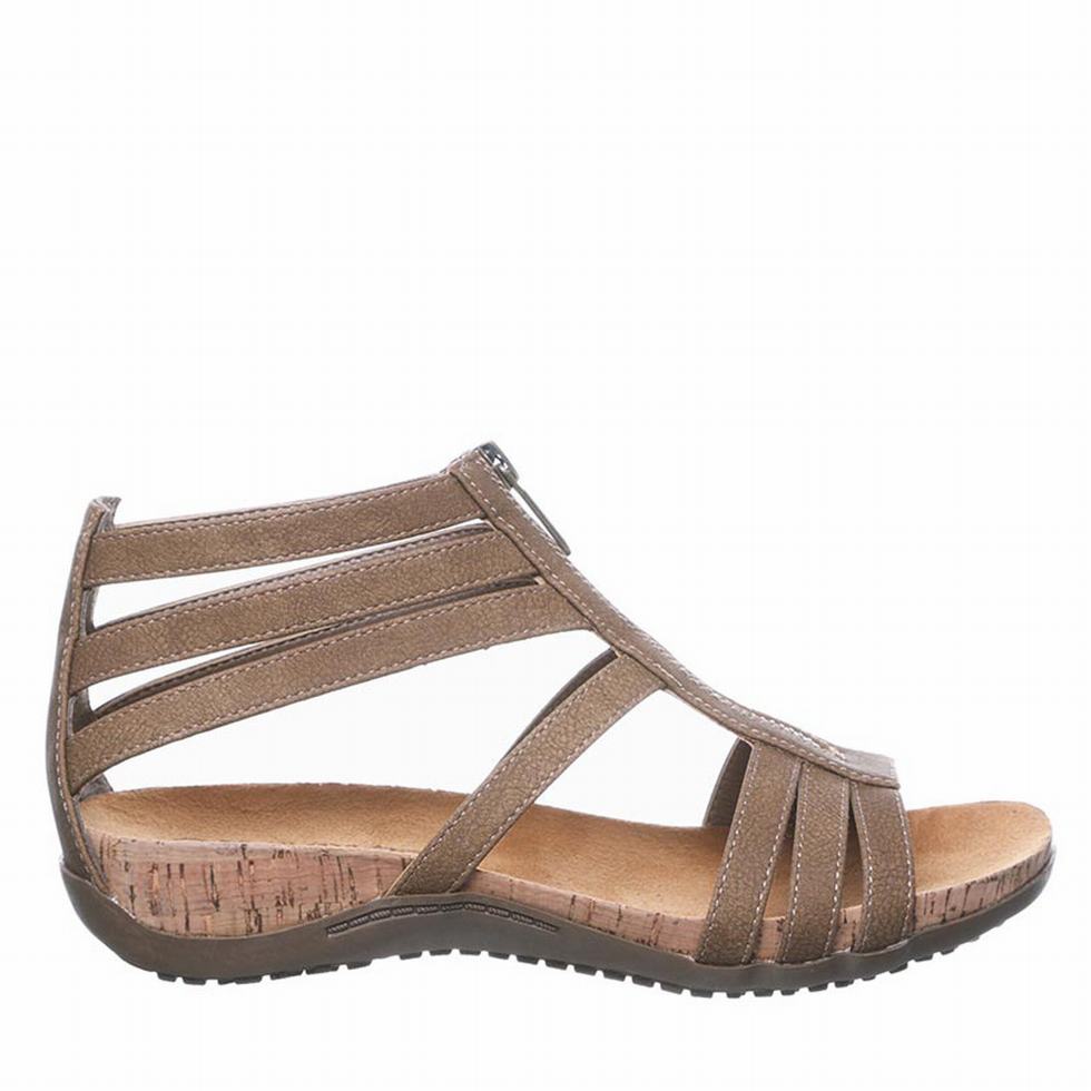 Bearpaw Layla II Sandalen Damen Braun | WJX3140IA