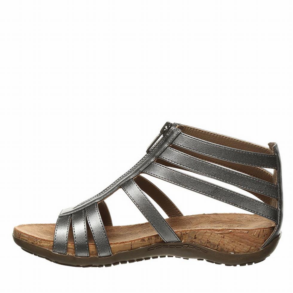 Bearpaw Layla II Sandalen Damen Grau | WXC5347PH