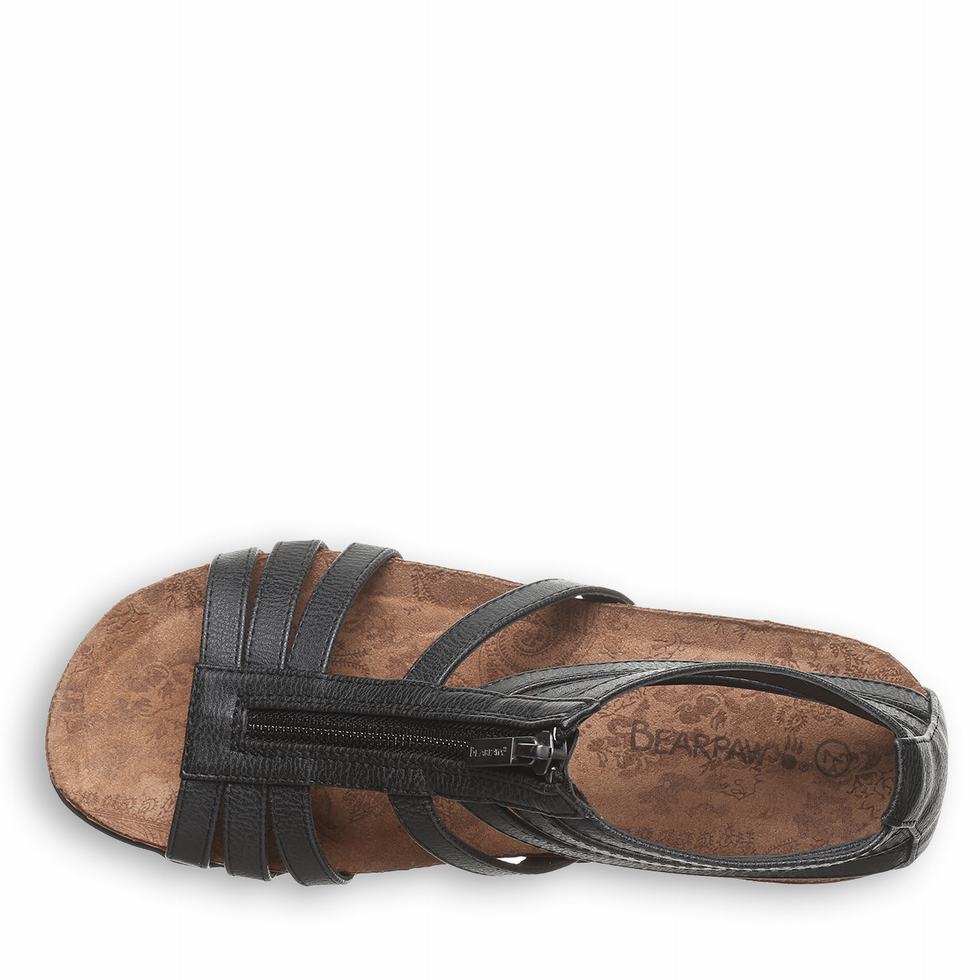 Bearpaw Layla II Sandalen Damen Schwarz | ZSQ3455BU