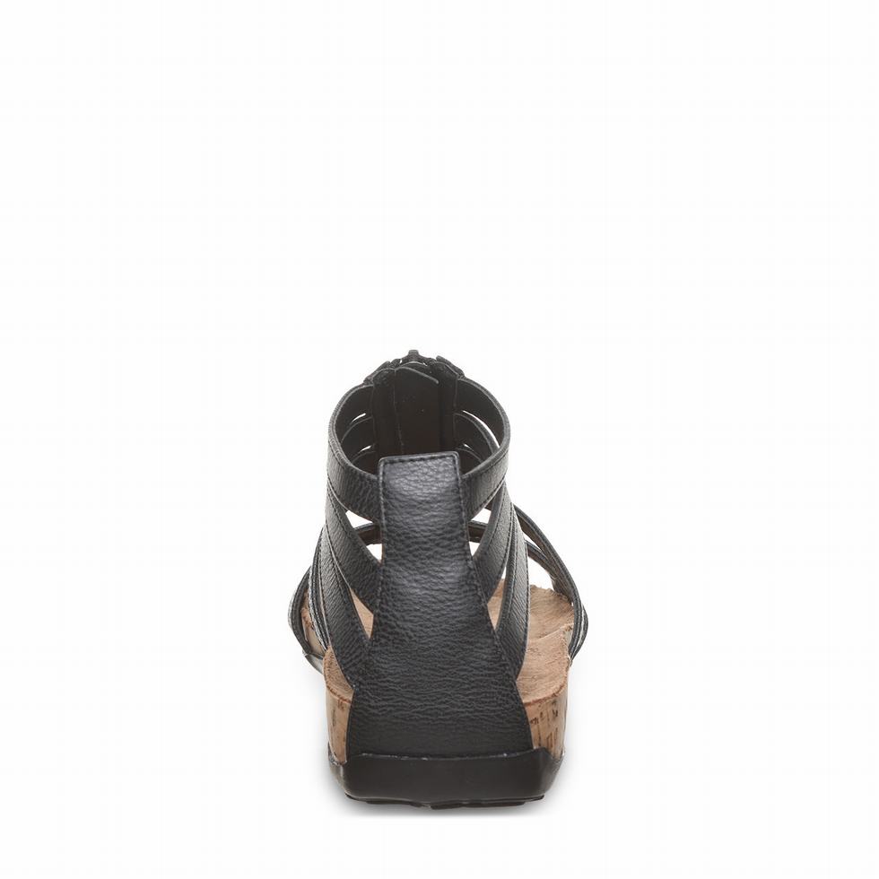 Bearpaw Layla II Sandalen Damen Schwarz | ZSQ3455BU