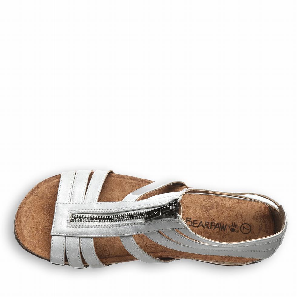 Bearpaw Layla II Sandalen Damen Weiß | GUH2624XD