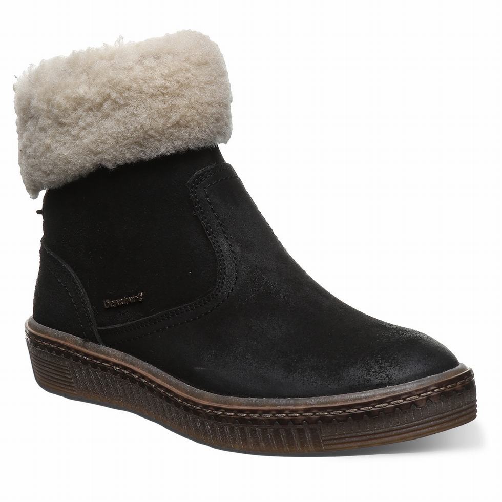 Bearpaw Leticia Stiefel Damen Schwarz | TJD101BM