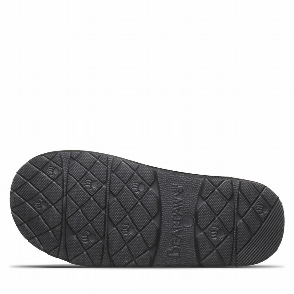 Bearpaw Loki Exotic Hausschuhe Damen Schwarz | PSQ8490DV