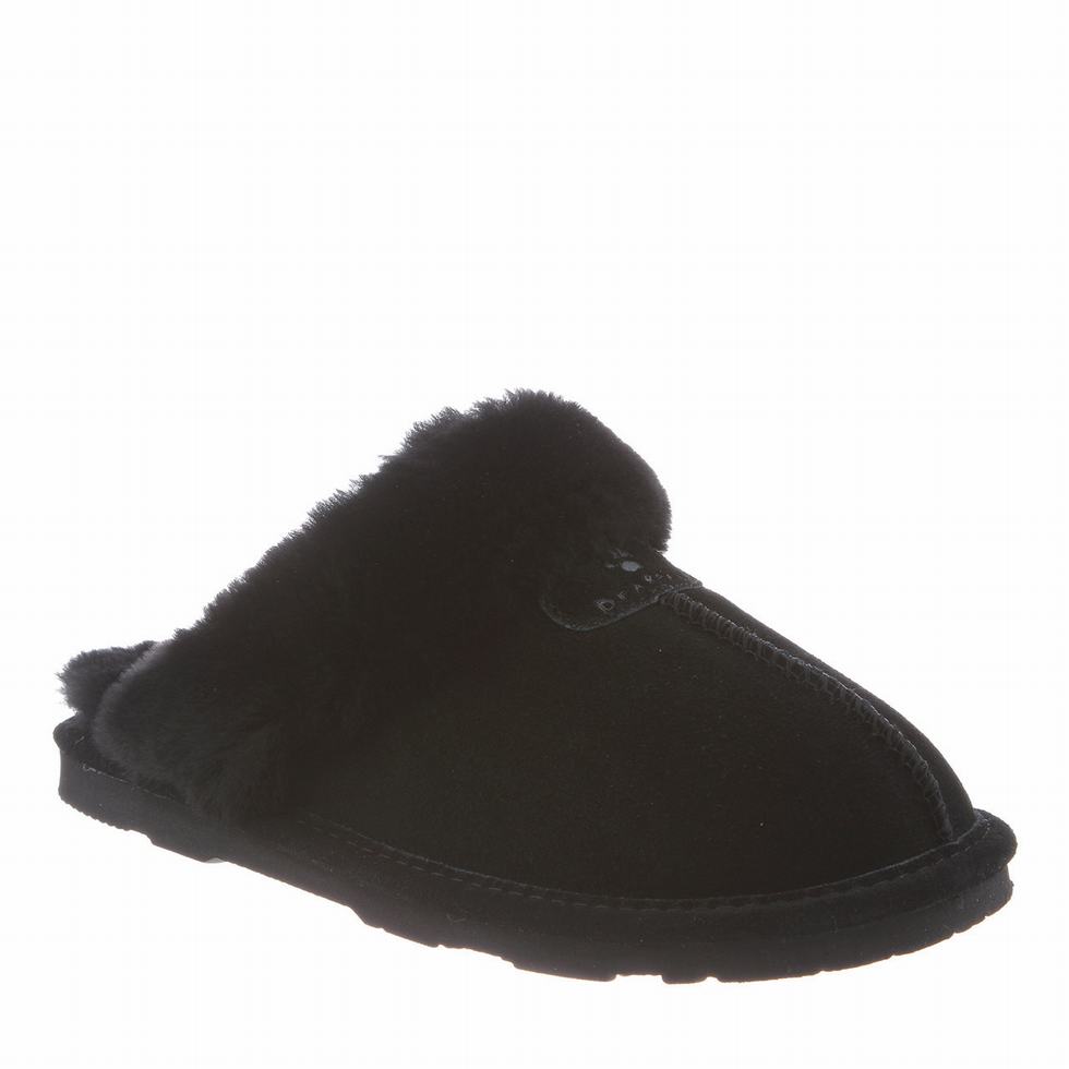 Bearpaw Loki Hausschuhe Damen Schwarz | VMG1580NK