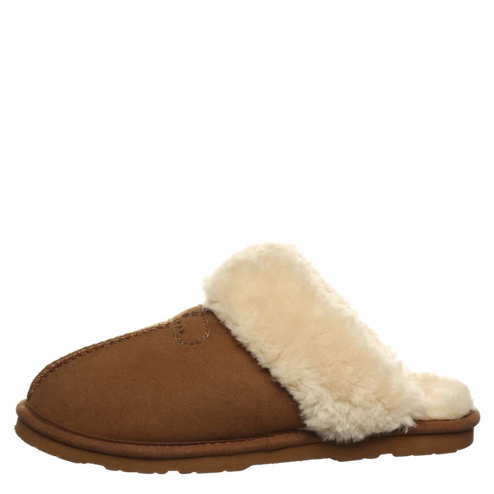 Bearpaw Loki Vegan Hausschuhe Damen Braun | GUQ7221IY